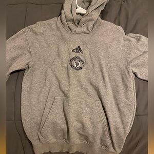 manchester united adidas hoodie!!!